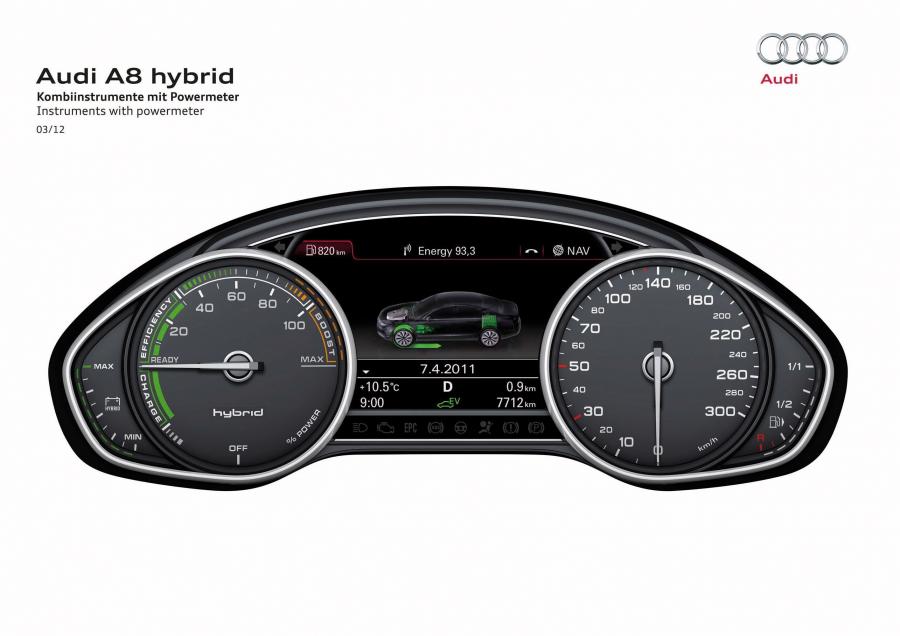 Эскиз Audi A8 L Hybrid (D4) 2012 года  (WW) (фото 21 из 42)